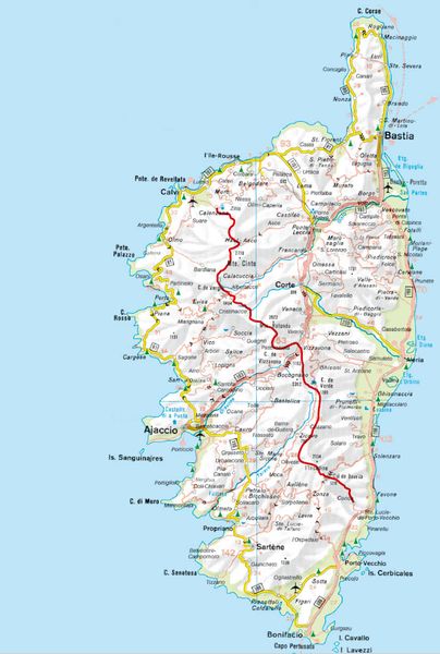 Produktbild: Corse - GR 20 (Guide de randonn&eacute;es)