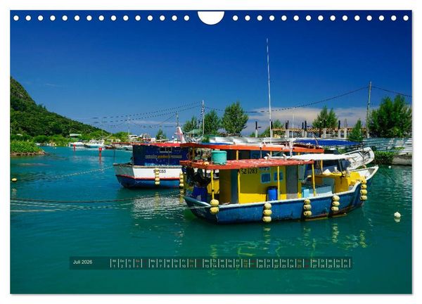 Produktbild: Seychellen - Inselparadiese Mah&eacute; La Digue Praslin (Wandkalender 2026 DIN A4 quer), CALVENDO Monatskalender