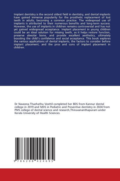 Produktbild: Dental Implants in Pediatric Dentistry