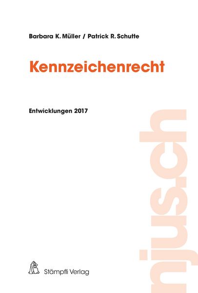 Produktbild: Kennzeichenrecht