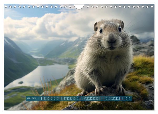 Produktbild: Nach Art der Lemminge (Wandkalender 2026 DIN A4 quer), CALVENDO Monatskalender