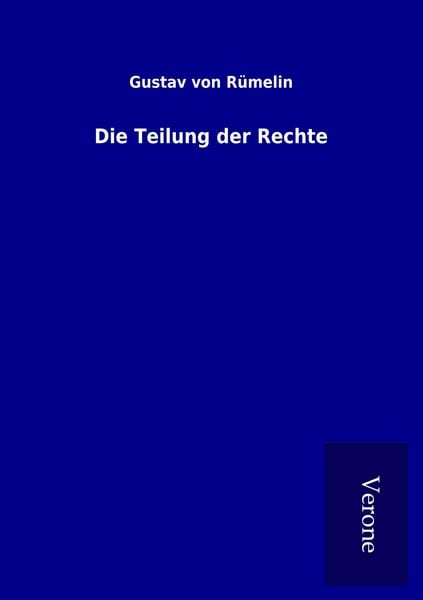 Produktbild: Die Teilung der Rechte