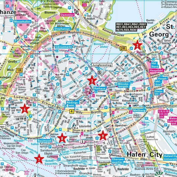 Produktbild: MARCO POLO Cityplan Hamburg 1:12.000