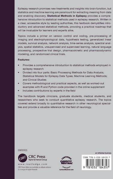 Produktbild: Statistical Methods in Epilepsy
