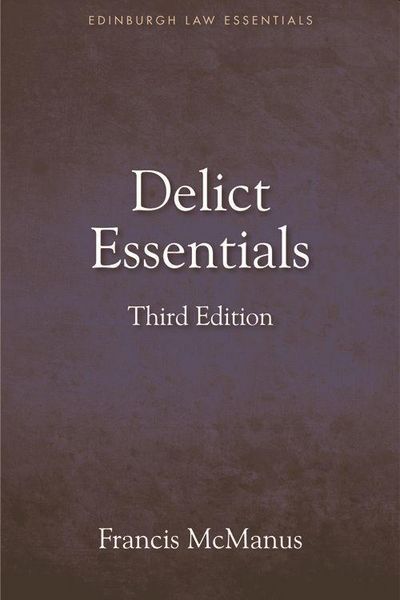 Produktbild: Delict Essentials 3/e