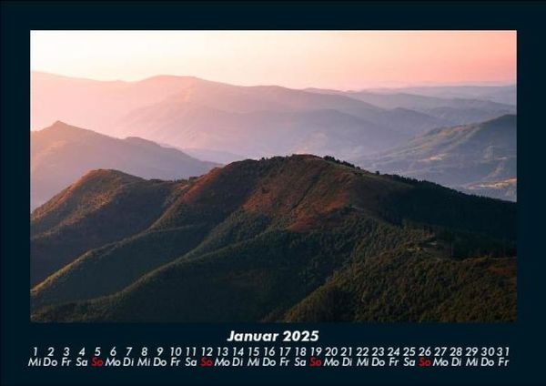Produktbild: Berglandschaften 2025 Fotokalender DIN A5