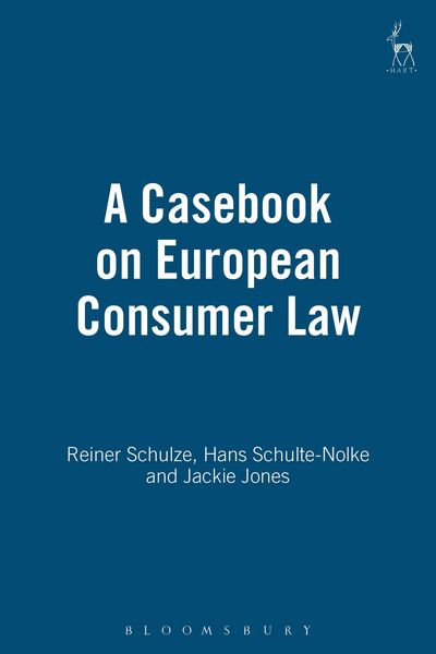 Produktbild: A Casebook on European Consumer Law