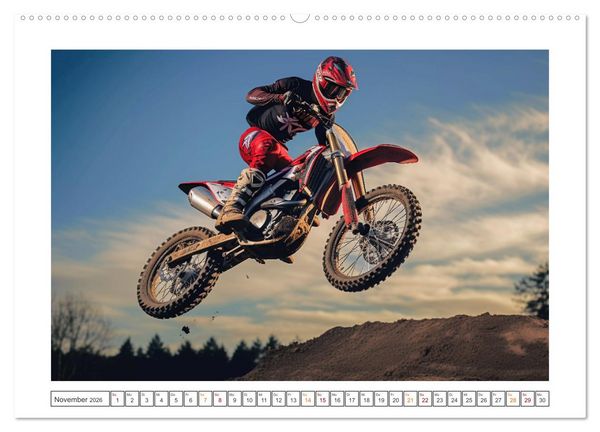 Produktbild: Motorcross Welt (Wandkalender 2026 DIN A2 quer), CALVENDO Monatskalender
