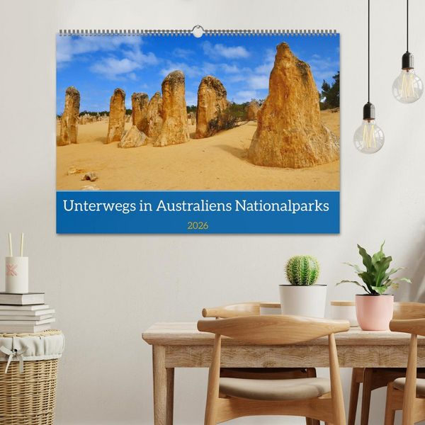 Produktbild: Unterwegs in Australiens Nationalparks (Wandkalender 2026 DIN A2 quer), CALVENDO Monatskalender