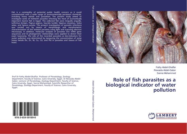 Produktbild: Role of fish parasites as a biological indicator of water pollution