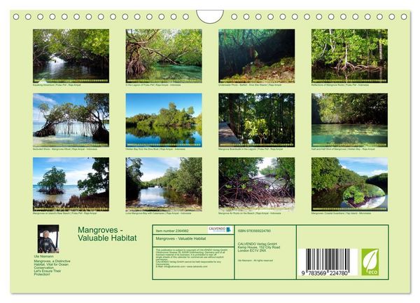 Produktbild: Mangroves - Valuable Habitat (Wall Calendar 2027 DIN A4 landscape), CALVENDO 12 Month Wall Calendar