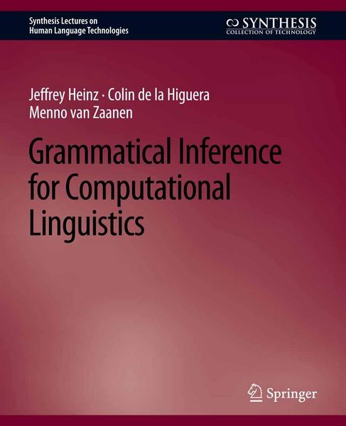Produktbild: Grammatical Inference for Computational Linguistics