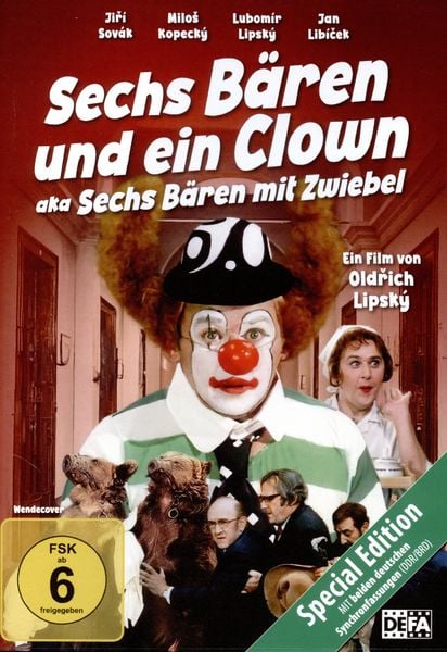 Produktbild: Sechs B&auml;ren und ein Clown aka Sechs B&auml;ren mit Zwiebel - Special Edition mit beiden Synchronfassungen (DDR & BRD) (DEFA Filmjuwelen)