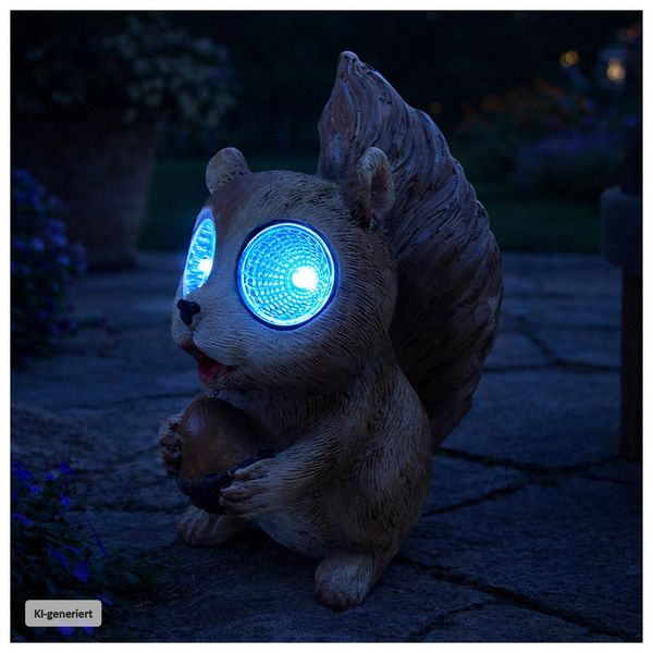 Produktbild: HTI-Living Solar-Gartenfigur Eichh&ouml;rnchen Solar-Gartenfigur Eichh&ouml;rnchen