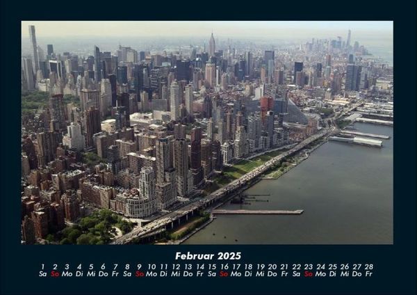 Produktbild: New York 2025 Fotokalender DIN A4