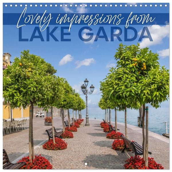 Produktbild: Lovely impressions from LAKE GARDA (Wall Calendar 2026 12 &times; 12 Inch) CALVENDO 12 Month Wall Calendar