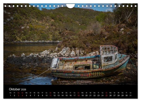 Produktbild: Die Highlands - Schottlands rauher Nordwesten (Wandkalender 2026 DIN A4 quer), CALVENDO Monatskalender