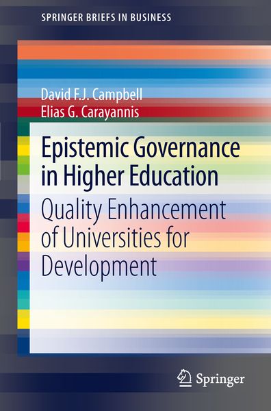 Produktbild: Epistemic Governance in Higher Education