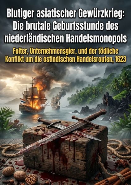 Produktbild: Blutiger asiatischer Gew&uuml;rzkrieg: Die brutale Geburtsstunde des niederl&auml;ndischen Handelsmonopols