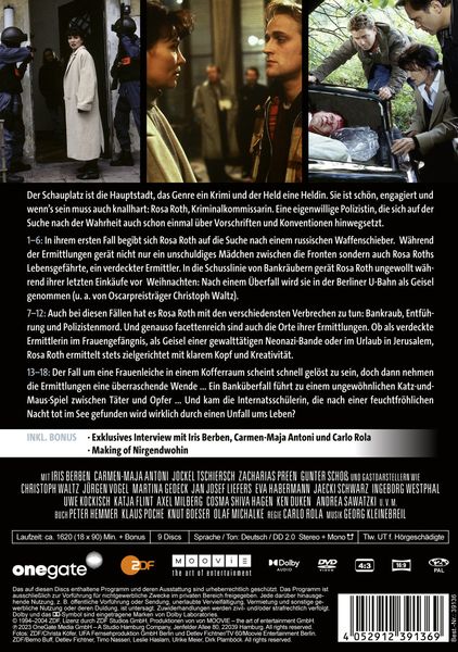 Produktbild: Rosa Roth - Folge 1-18 [9 DVDs]