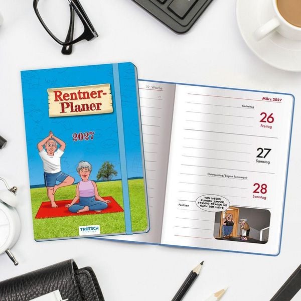 Produktbild: TR&Ouml;TSCH - Buchkalender Rentnerplaner 2027