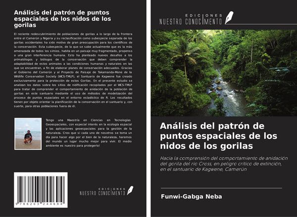 Produktbild: An&aacute;lisis del patr&oacute;n de puntos espaciales de los nidos de los gorilas