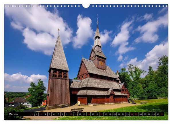Produktbild: Goslar - Hanse- und Kaiserstadt im Harz (Wandkalender 2026 DIN A3 quer), CALVENDO Monatskalender