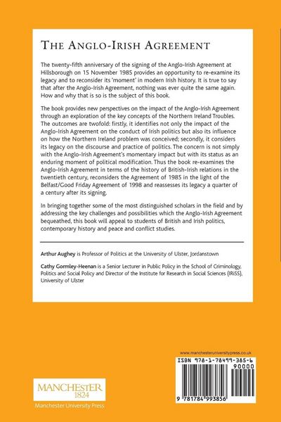 Produktbild: The Anglo-Irish agreement