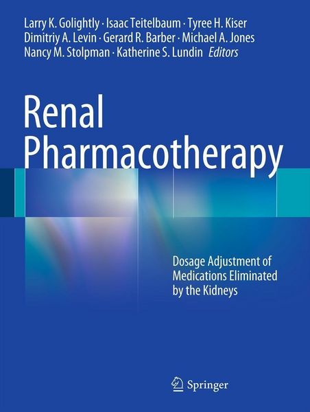 Produktbild: Renal Pharmacotherapy
