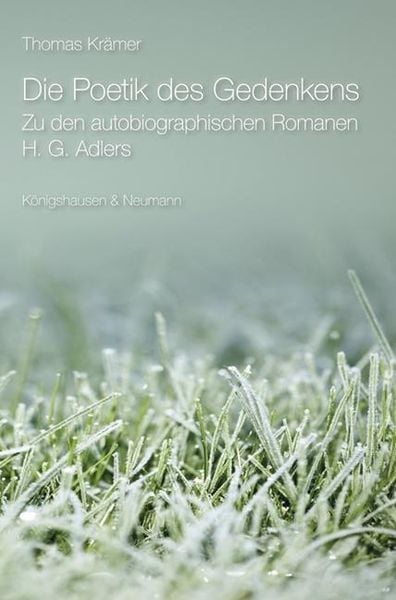 Produktbild: Die Poetik des Gedenkens
