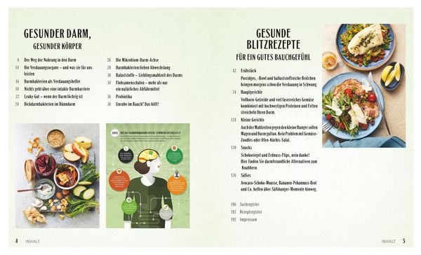 Produktbild: Schnelle Rezepte f&uuml;r einen gesunden Darm