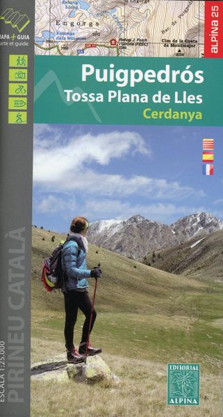 Produktbild: Wanderkarte Puigpedros 1:25 000