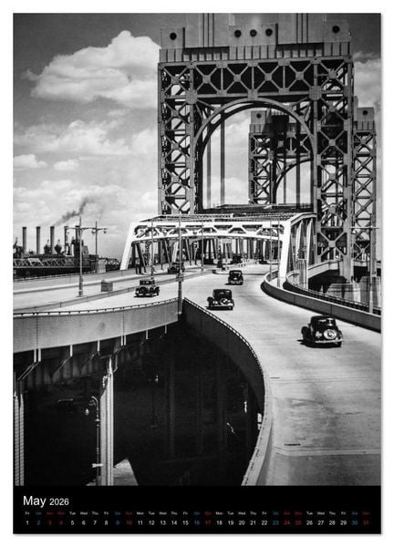 Produktbild: Historic New York 1936 (Wall Calendar 2026 DIN A3 portrait), CALVENDO 12 Month Wall Calendar