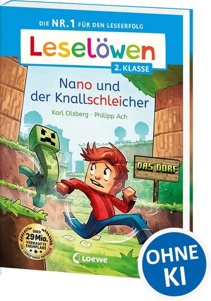Leselöwen 2. Klasse - Nano und der Knallschleicher, Taschenbuch von Karl Olsberg, Loewe, 9783743224667