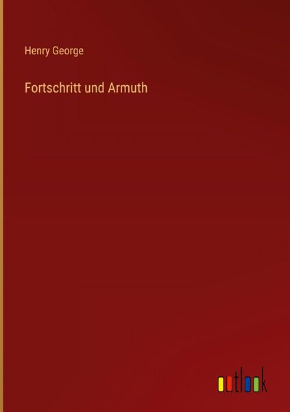 Produktbild: Fortschritt und Armuth
