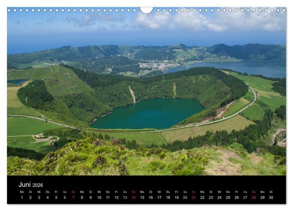 Produktbild: Faszination Azoren (Wandkalender 2026 DIN A3 quer), CALVENDO Monatskalender