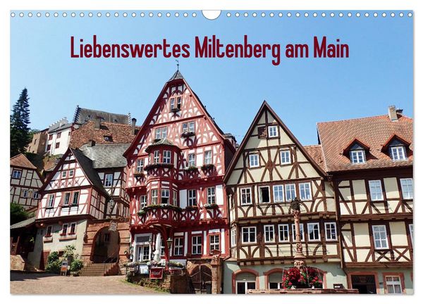 Produktbild: Liebenswertes Miltenberg am Main (Wandkalender 2026 DIN A3 quer), CALVENDO Monatskalender