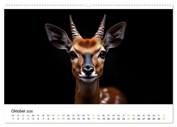 Produktbild: Magie der Tierwelt (Wandkalender 2026 DIN A2 quer), CALVENDO Monatskalender