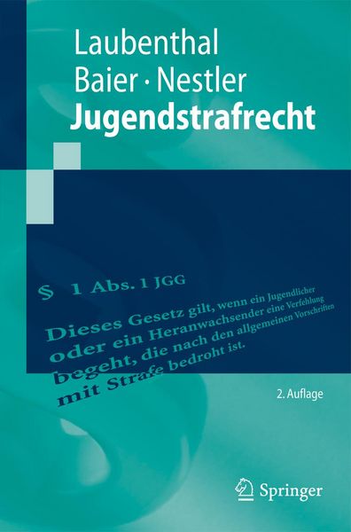 Produktbild: Jugendstrafrecht