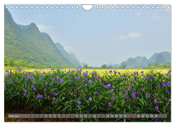 Produktbild: RIVI&Egrave;RE YULONG (Calendrier mural 2026 DIN A4 vertical), CALVENDO calendrier mensuel