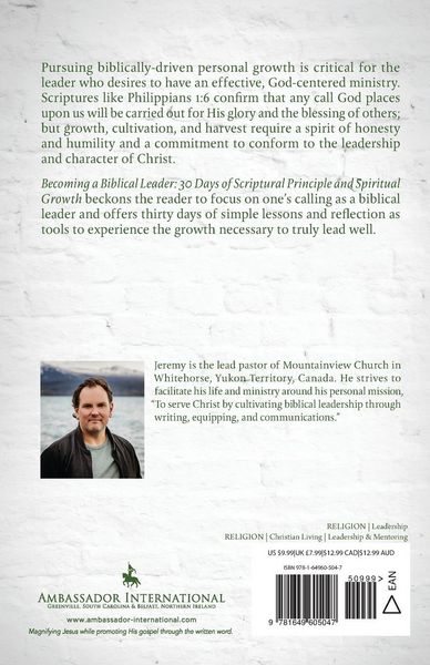 Produktbild: Becoming a Biblical Leader