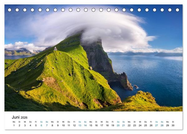 Produktbild: Blicke gen Norden (Tischkalender 2026 DIN A5 quer), CALVENDO Monatskalender