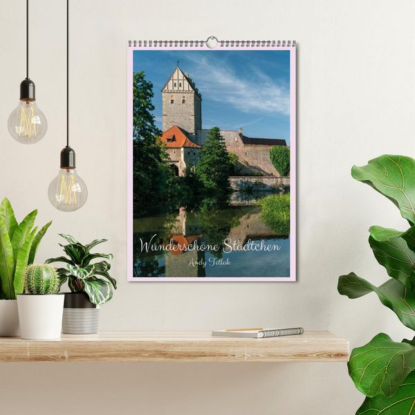 Produktbild: Wundersch&ouml;ne St&auml;dtchen (Wandkalender 2026 DIN A3 hoch), CALVENDO Monatskalender