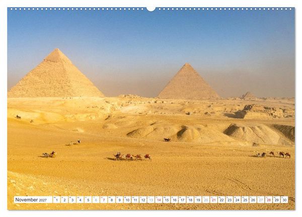 Produktbild: &Auml;gypten - Kairo + Gizeh (hochwertiger Premium Wandkalender 2027 DIN A2 quer), Kunstdruck in Hochglanz
