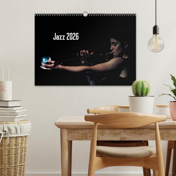 Produktbild: Jazz 2026 (Wandkalender 2026 DIN A3 quer), CALVENDO Monatskalender
