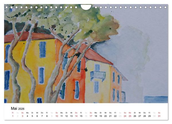 Produktbild: Heike Adam - Italienische Reise (Wandkalender 2026 DIN A4 quer), CALVENDO Monatskalender
