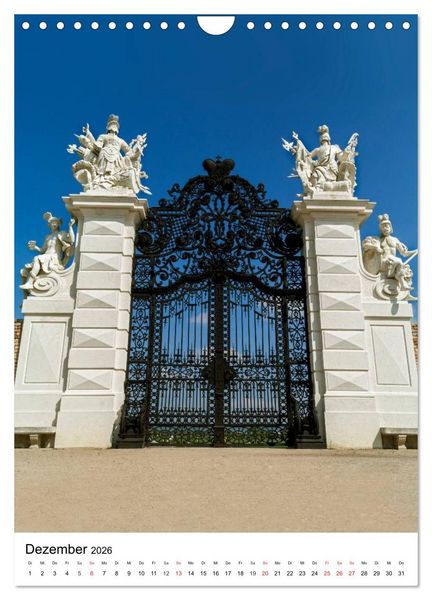 Produktbild: Schloss Hof &ndash; Die Perle unter den Marchfeldschl&ouml;ssern (Wandkalender 2026 DIN A4 hoch), CALVENDO Monatskalender