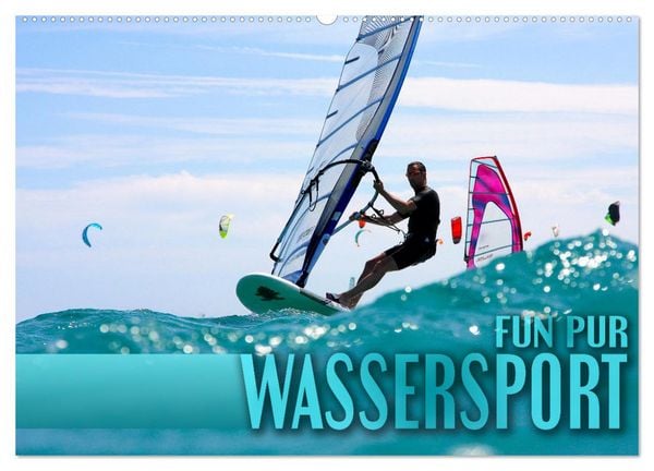 Produktbild: Wassersport - Fun pur (Wandkalender 2026 DIN A2 quer), CALVENDO Monatskalender