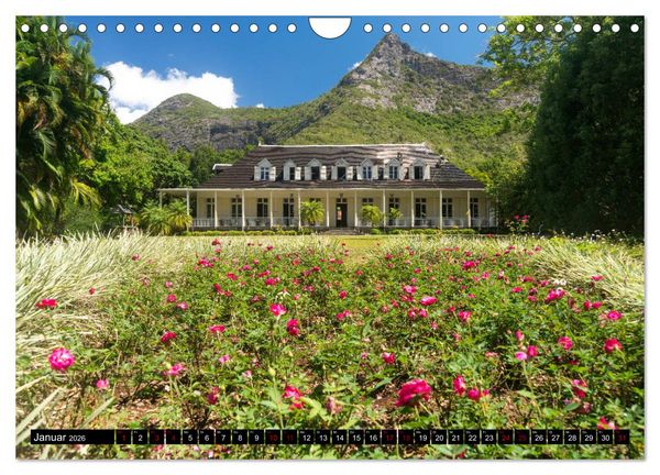 Produktbild: Trauminsel Mauritius (Wandkalender 2026 DIN A4 quer), CALVENDO Monatskalender