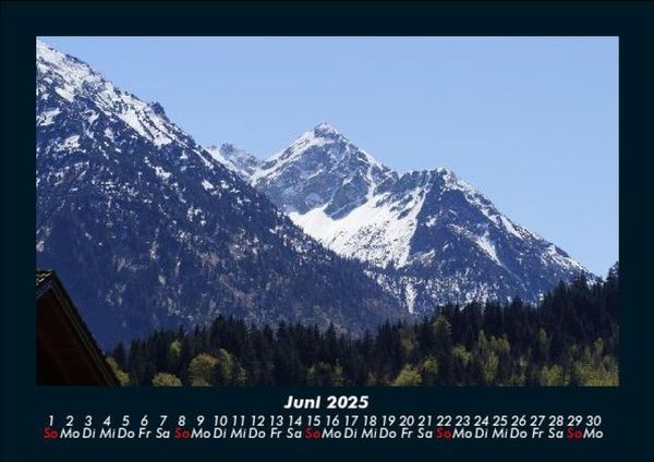 Produktbild: Berge 2025 Fotokalender DIN A5